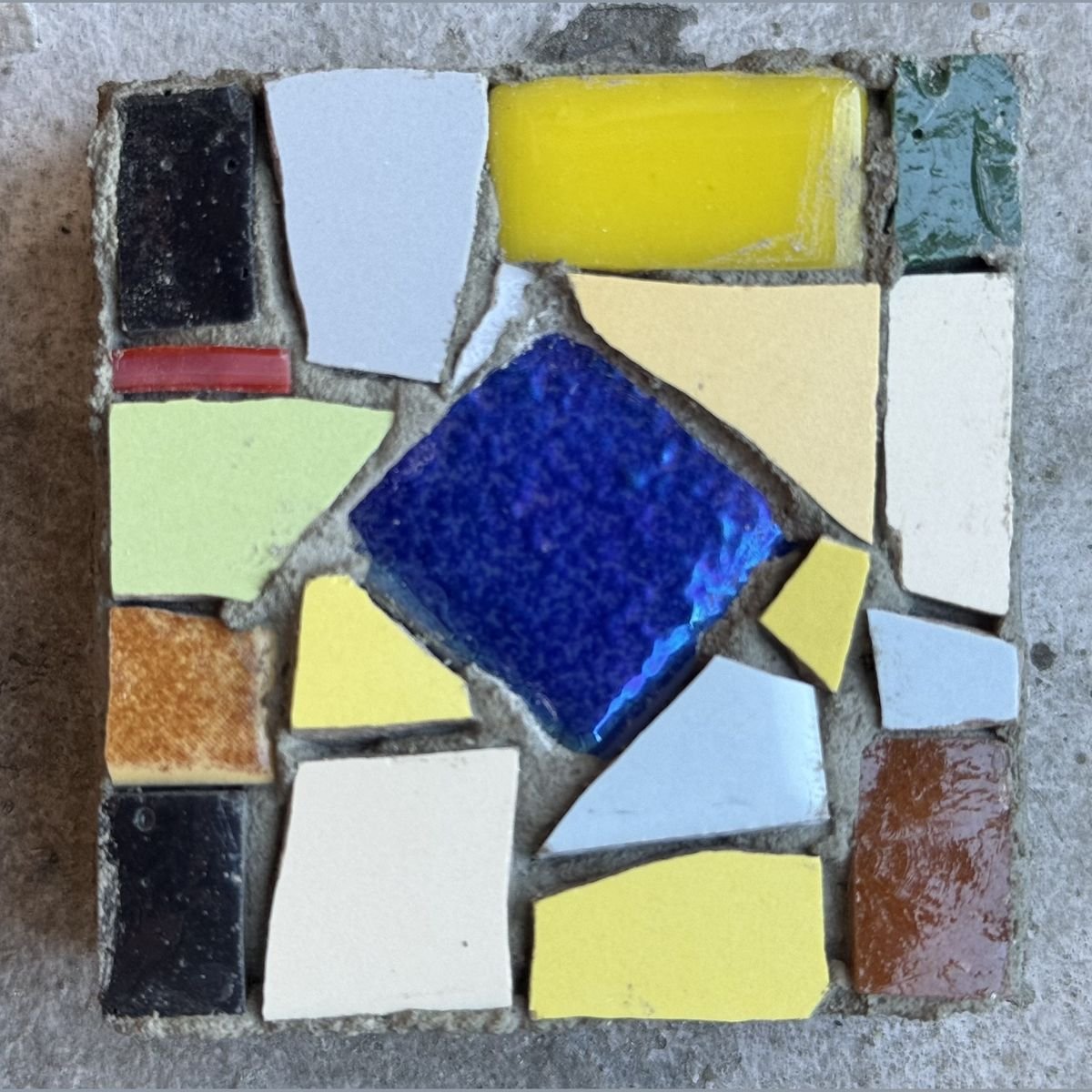 Cuore di Cobalto, micro-mosaico di Leonardo Pecoraro